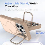Bright Color Contrast Skin-feel Camera Bracket Magsafe Phone Case, For iPhone 14 Pro Max, For iPhone 13 Pro Max, For iPhone 13 Pro, For iPhone 13