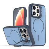 Bright Color Contrast Skin-feel Camera Bracket Magsafe Phone Case, For iPhone 14 Pro Max, For iPhone 13 Pro Max, For iPhone 13 Pro, For iPhone 13