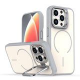 Bright Color Contrast Skin-feel Camera Bracket Magsafe Phone Case, For iPhone 14 Pro Max, For iPhone 13 Pro Max, For iPhone 13 Pro, For iPhone 13