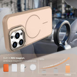 Bright Color Contrast Skin-feel Camera Bracket Magsafe Phone Case, For iPhone 13 Pro, For iPhone 13