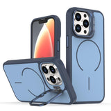 Bright Color Contrast Skin-feel Camera Bracket Magsafe Phone Case, For iPhone 14 Pro Max, For iPhone 13 Pro Max, For iPhone 13 Pro, For iPhone 13