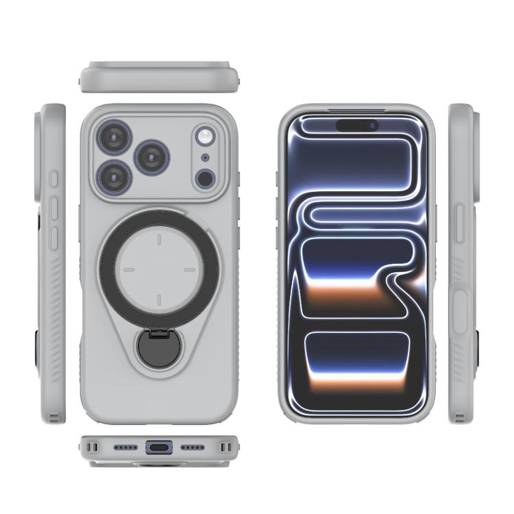 Ring Shield MagSafe TPU Phone Case with 360 Degree Rotating Holder, For iPhone 18 Pro / 17 Pro, For iPhone 18 Pro Max / 17 Pro Max, For iPhone 17, For iPhone Air, For iPhone 16 Pro Max, For iPhone 16 Pro, For iPhone 16 Plus, For iPhone 16
