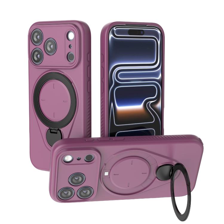 Ring Shield MagSafe TPU Phone Case with 360 Degree Rotating Holder, For iPhone 18 Pro / 17 Pro, For iPhone 18 Pro Max / 17 Pro Max, For iPhone 17, For iPhone Air, For iPhone 16 Pro Max, For iPhone 16 Pro, For iPhone 16 Plus, For iPhone 16