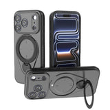 Ring Shield MagSafe TPU Phone Case with 360 Degree Rotating Holder, For iPhone 18 Pro / 17 Pro, For iPhone 18 Pro Max / 17 Pro Max, For iPhone 17, For iPhone Air, For iPhone 16 Pro Max, For iPhone 16 Pro, For iPhone 16 Plus, For iPhone 16