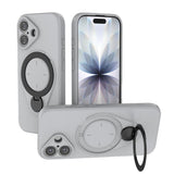 Ring Shield MagSafe TPU Phone Case with 360 Degree Rotating Holder, For iPhone 18 Pro / 17 Pro, For iPhone 18 Pro Max / 17 Pro Max, For iPhone 17, For iPhone Air, For iPhone 16 Pro Max, For iPhone 16 Pro, For iPhone 16 Plus, For iPhone 16