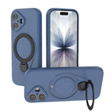 Ring Shield MagSafe TPU Phone Case with 360 Degree Rotating Holder, For iPhone 18 Pro / 17 Pro, For iPhone 18 Pro Max / 17 Pro Max, For iPhone 17, For iPhone Air, For iPhone 16 Pro Max, For iPhone 16 Pro, For iPhone 16 Plus, For iPhone 16