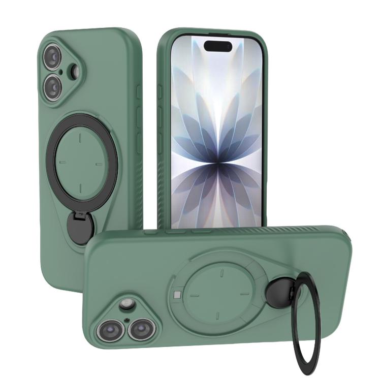 Ring Shield MagSafe TPU Phone Case with 360 Degree Rotating Holder, For iPhone 18 Pro / 17 Pro, For iPhone 18 Pro Max / 17 Pro Max, For iPhone 17, For iPhone Air, For iPhone 16 Pro Max, For iPhone 16 Pro, For iPhone 16 Plus, For iPhone 16