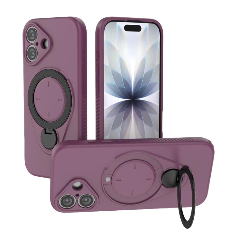 Ring Shield MagSafe TPU Phone Case with 360 Degree Rotating Holder, For iPhone 18 Pro / 17 Pro, For iPhone 18 Pro Max / 17 Pro Max, For iPhone 17, For iPhone Air, For iPhone 16 Pro Max, For iPhone 16 Pro, For iPhone 16 Plus, For iPhone 16