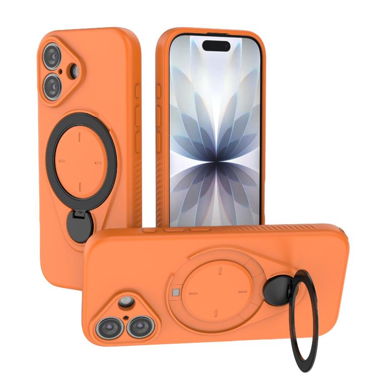 Ring Shield MagSafe TPU Phone Case with 360 Degree Rotating Holder, For iPhone 18 Pro / 17 Pro, For iPhone 18 Pro Max / 17 Pro Max, For iPhone 17, For iPhone Air, For iPhone 16 Pro Max, For iPhone 16 Pro, For iPhone 16 Plus, For iPhone 16