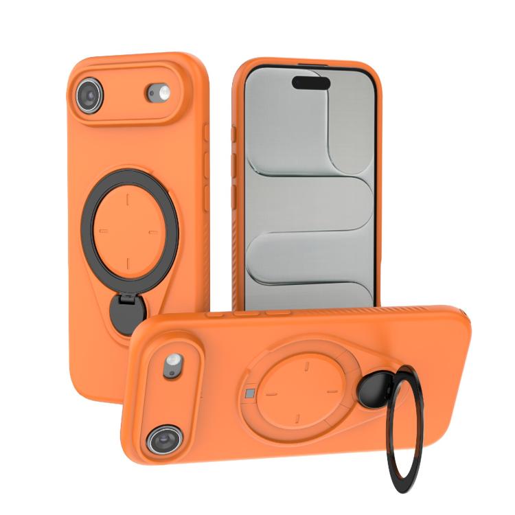 Ring Shield MagSafe TPU Phone Case with 360 Degree Rotating Holder, For iPhone 17 Pro Max, For iPhone 17 Pro, For iPhone 17, For iPhone Air, For iPhone 16 Pro Max, For iPhone 16 Pro, For iPhone 16 Plus, For iPhone 16
