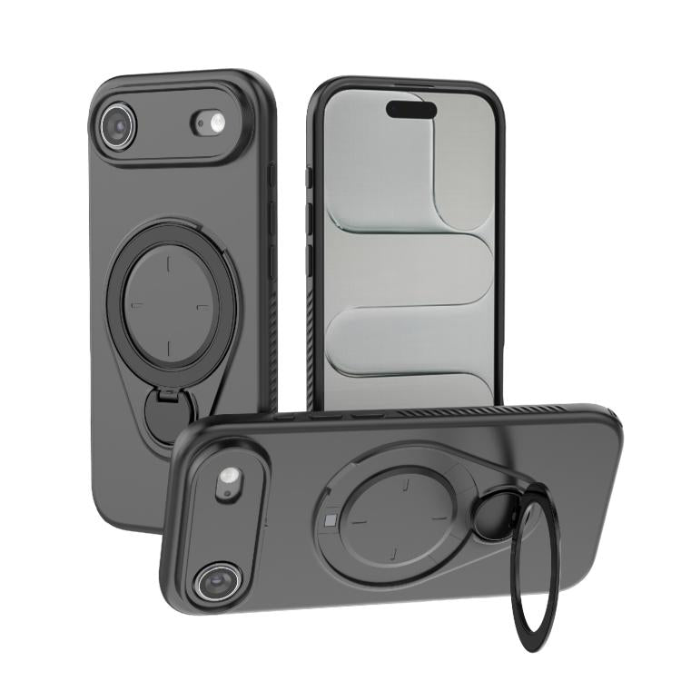 Ring Shield MagSafe TPU Phone Case with 360 Degree Rotating Holder, For iPhone 17 Pro Max, For iPhone 17 Pro, For iPhone 17, For iPhone Air, For iPhone 16 Pro Max, For iPhone 16 Pro, For iPhone 16 Plus, For iPhone 16