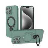 Ring Shield MagSafe TPU Phone Case with 360 Degree Rotating Holder, For iPhone 17 Pro Max, For iPhone 17 Pro, For iPhone 17, For iPhone Air, For iPhone 16 Pro Max, For iPhone 16 Pro, For iPhone 16 Plus, For iPhone 16