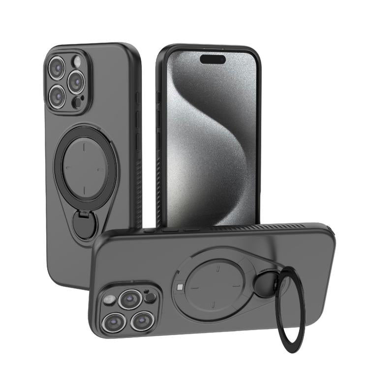 Ring Shield MagSafe TPU Phone Case with 360 Degree Rotating Holder, For iPhone 17 Pro Max, For iPhone 17 Pro, For iPhone 17, For iPhone Air, For iPhone 16 Pro Max, For iPhone 16 Pro, For iPhone 16 Plus, For iPhone 16