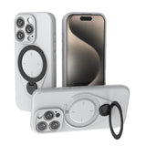Ring Shield MagSafe TPU Phone Case with 360 Degree Rotating Holder, For iPhone 17 Pro Max, For iPhone 17 Pro, For iPhone 17, For iPhone Air, For iPhone 16 Pro Max, For iPhone 16 Pro, For iPhone 16 Plus, For iPhone 16