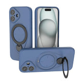 Ring Shield MagSafe TPU Phone Case with 360 Degree Rotating Holder, For iPhone 17 Pro Max, For iPhone 17 Pro, For iPhone 17, For iPhone Air, For iPhone 16 Pro Max, For iPhone 16 Pro, For iPhone 16 Plus, For iPhone 16