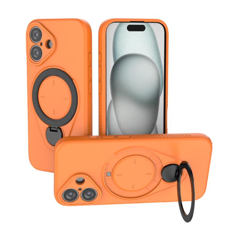 Ring Shield MagSafe TPU Phone Case with 360 Degree Rotating Holder, For iPhone 17 Pro Max, For iPhone 17 Pro, For iPhone 17, For iPhone Air, For iPhone 16 Pro Max, For iPhone 16 Pro, For iPhone 16 Plus, For iPhone 16