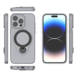 Ring Shield MagSafe TPU Phone Case with 360 Degree Rotating Holder, For iPhone 15 Pro Max, For iPhone 15 Pro, For iPhone 15, For iPhone 14 / 13, For iPhone 14 Pro, For iPhone 14 Pro Max, For iPhone 13 Pro Max, For iPhone 13 Pro