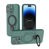 Ring Shield MagSafe TPU Phone Case with 360 Degree Rotating Holder, For iPhone 15 Pro Max, For iPhone 15 Pro, For iPhone 15, For iPhone 14 / 13, For iPhone 14 Pro, For iPhone 14 Pro Max, For iPhone 13 Pro Max, For iPhone 13 Pro