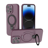 Ring Shield MagSafe TPU Phone Case with 360 Degree Rotating Holder, For iPhone 15 Pro Max, For iPhone 15 Pro, For iPhone 15, For iPhone 14 / 13, For iPhone 14 Pro, For iPhone 14 Pro Max, For iPhone 13 Pro Max, For iPhone 13 Pro