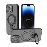 Ring Shield MagSafe TPU Phone Case with 360 Degree Rotating Holder, For iPhone 15 Pro Max, For iPhone 15 Pro, For iPhone 15, For iPhone 14 / 13, For iPhone 14 Pro, For iPhone 14 Pro Max, For iPhone 13 Pro Max, For iPhone 13 Pro