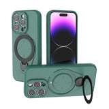 Ring Shield MagSafe TPU Phone Case with 360 Degree Rotating Holder, For iPhone 15 Pro Max, For iPhone 15 Pro, For iPhone 15, For iPhone 14 / 13, For iPhone 14 Pro, For iPhone 14 Pro Max, For iPhone 13 Pro Max, For iPhone 13 Pro