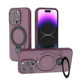 Ring Shield MagSafe TPU Phone Case with 360 Degree Rotating Holder, For iPhone 15 Pro Max, For iPhone 15 Pro, For iPhone 15, For iPhone 14 / 13, For iPhone 14 Pro, For iPhone 14 Pro Max, For iPhone 13 Pro Max, For iPhone 13 Pro