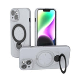 Ring Shield MagSafe TPU Phone Case with 360 Degree Rotating Holder, For iPhone 15 Pro Max, For iPhone 15 Pro, For iPhone 15, For iPhone 14 / 13, For iPhone 14 Pro, For iPhone 14 Pro Max, For iPhone 13 Pro Max, For iPhone 13 Pro