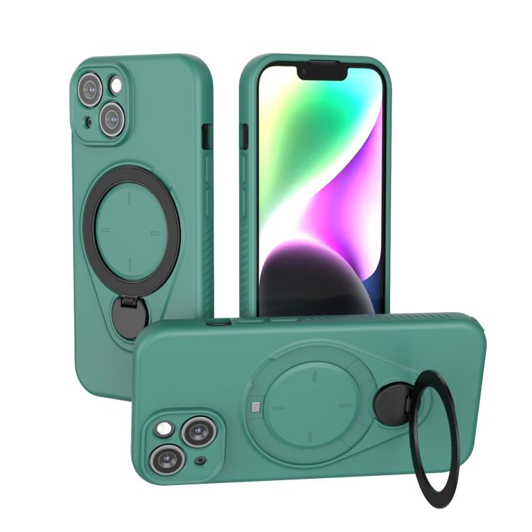 Ring Shield MagSafe TPU Phone Case with 360 Degree Rotating Holder, For iPhone 15 Pro Max, For iPhone 15 Pro, For iPhone 15, For iPhone 14 / 13, For iPhone 14 Pro, For iPhone 14 Pro Max, For iPhone 13 Pro Max, For iPhone 13 Pro
