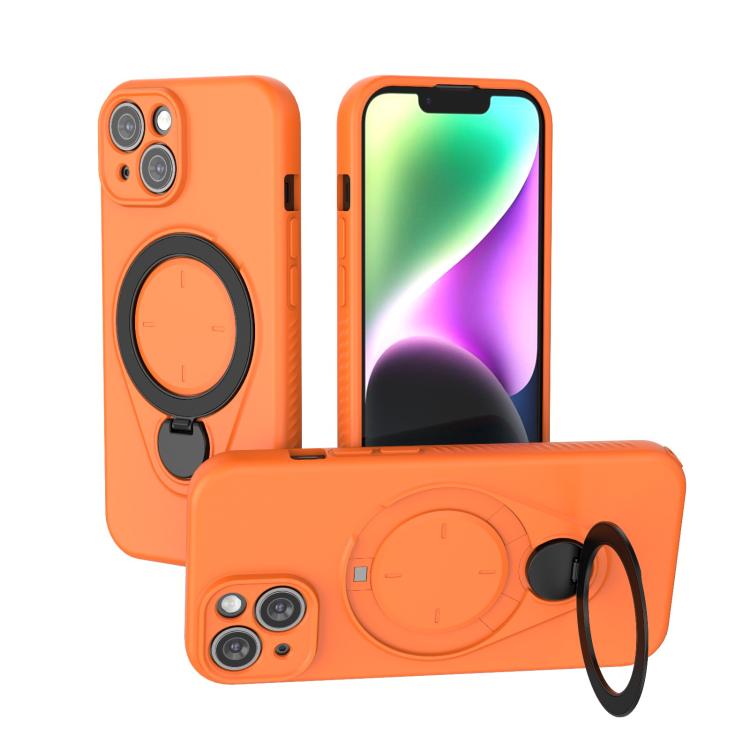 Ring Shield MagSafe TPU Phone Case with 360 Degree Rotating Holder, For iPhone 15 Pro Max, For iPhone 15 Pro, For iPhone 15, For iPhone 14 / 13, For iPhone 14 Pro, For iPhone 14 Pro Max, For iPhone 13 Pro Max, For iPhone 13 Pro