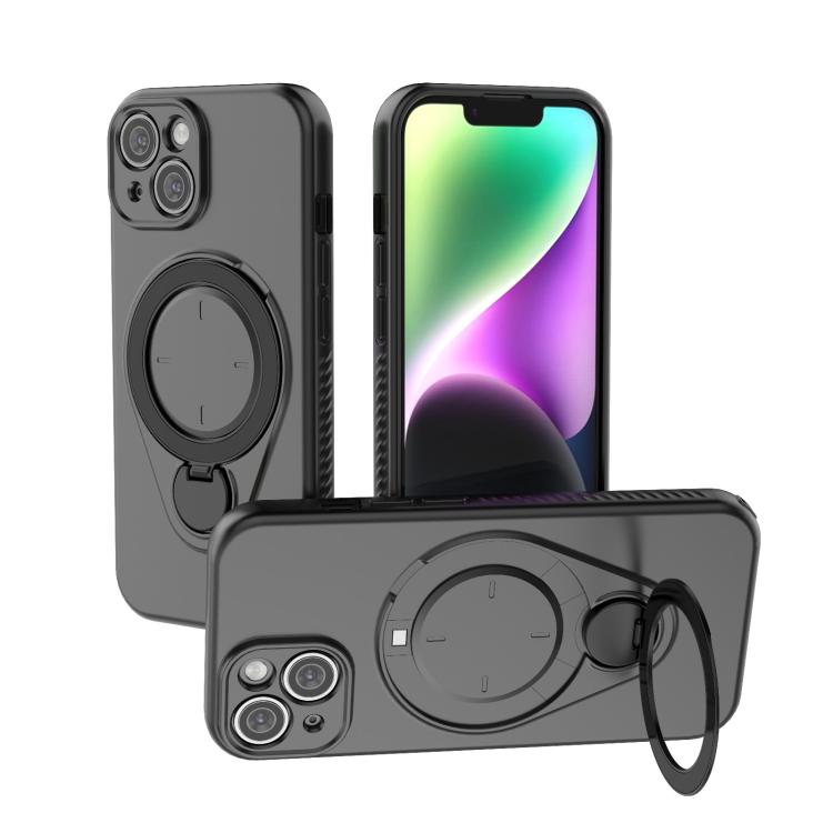 Ring Shield MagSafe TPU Phone Case with 360 Degree Rotating Holder, For iPhone 15 Pro Max, For iPhone 15 Pro, For iPhone 15, For iPhone 14 / 13, For iPhone 14 Pro, For iPhone 14 Pro Max, For iPhone 13 Pro Max, For iPhone 13 Pro