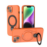 Ring Shield MagSafe TPU Phone Case with 360 Degree Rotating Holder, For iPhone 15 Pro Max, For iPhone 15 Pro, For iPhone 15, For iPhone 14 / 13, For iPhone 14 Pro, For iPhone 14 Pro Max, For iPhone 13 Pro Max, For iPhone 13 Pro