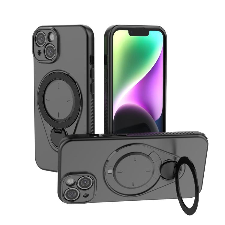 Ring Shield MagSafe TPU Phone Case with 360 Degree Rotating Holder, For iPhone 15 Pro Max, For iPhone 15 Pro, For iPhone 15, For iPhone 14 / 13, For iPhone 14 Pro, For iPhone 14 Pro Max, For iPhone 13 Pro Max, For iPhone 13 Pro