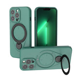 Ring Shield MagSafe TPU Phone Case with 360 Degree Rotating Holder, For iPhone 15 Pro Max, For iPhone 15 Pro, For iPhone 15, For iPhone 14 / 13, For iPhone 14 Pro, For iPhone 14 Pro Max, For iPhone 13 Pro Max, For iPhone 13 Pro