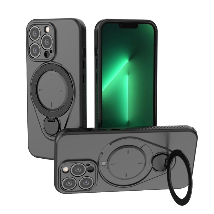 Ring Shield MagSafe TPU Phone Case with 360 Degree Rotating Holder, For iPhone 15 Pro Max, For iPhone 15 Pro, For iPhone 15, For iPhone 14 / 13, For iPhone 14 Pro, For iPhone 14 Pro Max, For iPhone 13 Pro Max, For iPhone 13 Pro