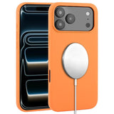 Liquid Silicone Full Coverage MagSafe Phone Case, For iPhone 17e / 16e, For iPhone 17 Pro Max, For iPhone 17 Pro, For iPhone 17, For iPhone Air
