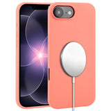 Liquid Silicone Full Coverage MagSafe Phone Case, For iPhone 17e / 16e, For iPhone 17 Pro Max, For iPhone 17 Pro, For iPhone 17, For iPhone Air