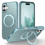 Skin-Feel Rotary Damping Bracket MagSafe Phone Case, For iPhone 17 Pro Max, For iPhone 17 Pro, For iPhone 17, For iPhone Air