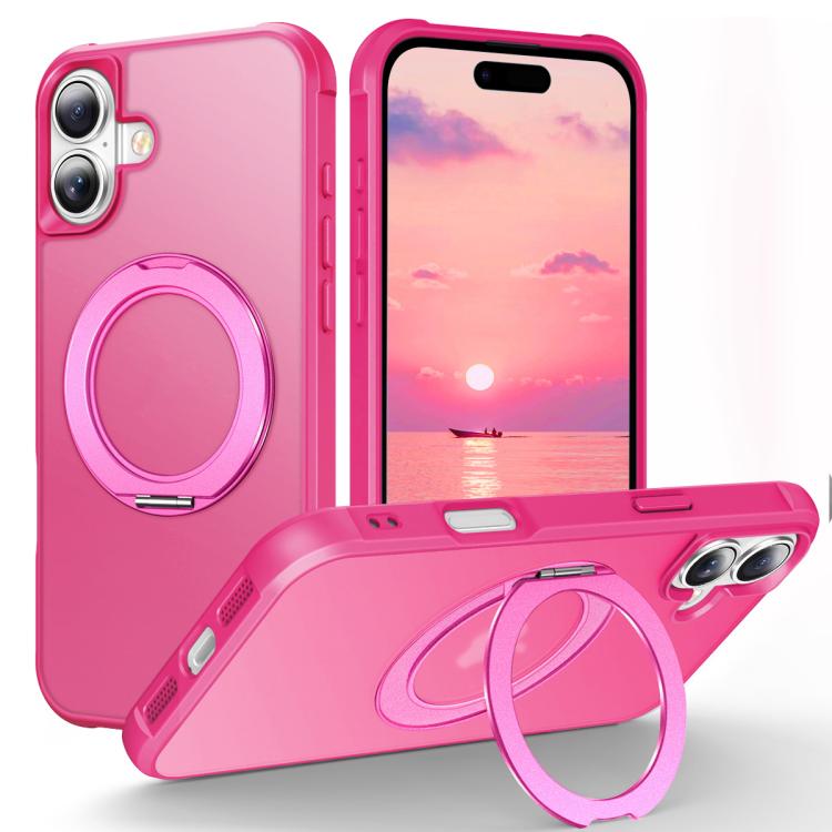 Skin-Feel Rotary Damping Bracket MagSafe Phone Case, For iPhone 17 Pro Max, For iPhone 17 Pro, For iPhone 17, For iPhone Air