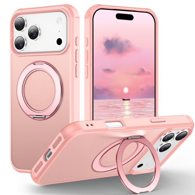 Skin-Feel Rotary Damping Bracket MagSafe Phone Case, For iPhone 17 Pro Max, For iPhone 17 Pro, For iPhone 17, For iPhone Air