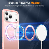 Skin-Feel Rotary Damping Bracket MagSafe Phone Case, For iPhone 17 Pro Max, For iPhone 17 Pro, For iPhone 17, For iPhone Air