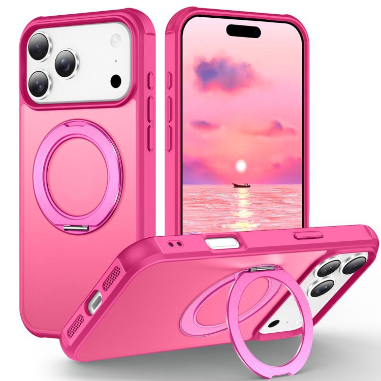 Skin-Feel Rotary Damping Bracket MagSafe Phone Case, For iPhone 17 Pro Max, For iPhone 17 Pro, For iPhone 17, For iPhone Air