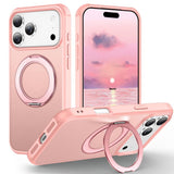 Skin-Feel Rotary Damping Bracket MagSafe Phone Case, For iPhone 17 Pro Max, For iPhone 17 Pro, For iPhone 17, For iPhone Air
