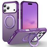 Skin-Feel Rotary Damping Bracket MagSafe Phone Case, For iPhone 17 Pro Max, For iPhone 17 Pro, For iPhone 17, For iPhone Air