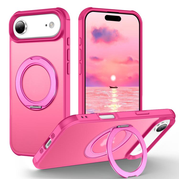 Skin-Feel Rotary Damping Bracket MagSafe Phone Case, For iPhone 17 Pro Max, For iPhone 17 Pro, For iPhone 17, For iPhone Air