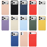 Solid Silicone Phone Case, For iPhone 17 Pro Max, For iPhone 17 Pro, For iPhone 17, For iPhone Air