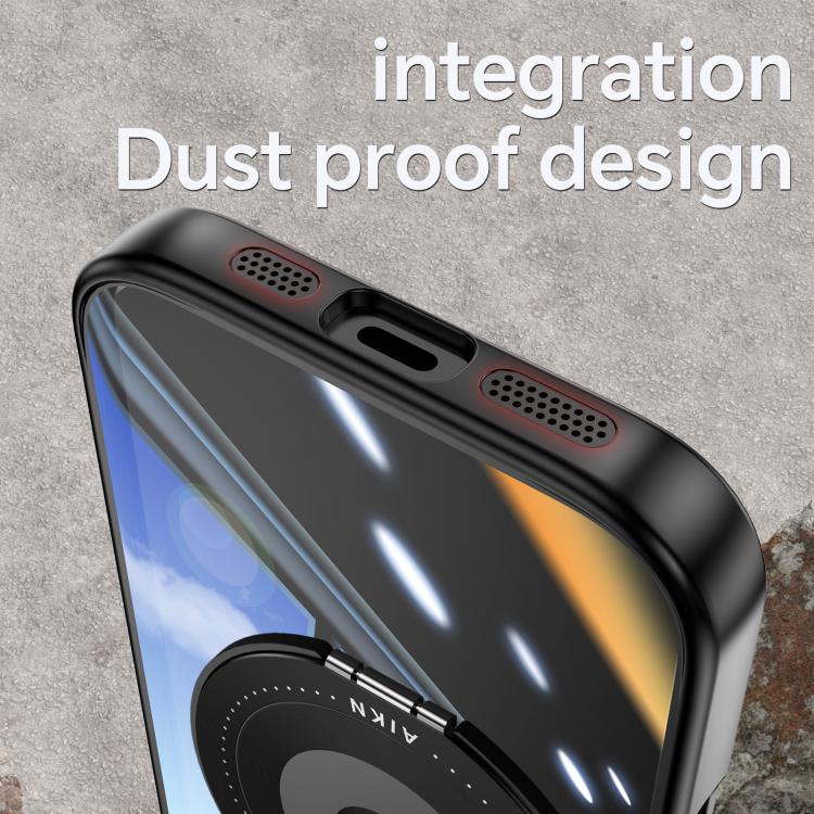 360 Holder Magsafe Acrylic Hybrid TPU Phone Case, For iPhone 17 Pro Max, For iPhone 17 Pro, For iPhone 17, For iPhone Air