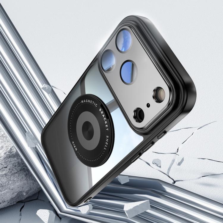 360 Holder Magsafe Acrylic Hybrid TPU Phone Case, For iPhone 17 Pro Max, For iPhone 17 Pro, For iPhone 17, For iPhone Air