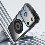360 Holder Magsafe Acrylic Hybrid TPU Phone Case, For iPhone 17 Pro Max, For iPhone 17 Pro, For iPhone 17, For iPhone Air