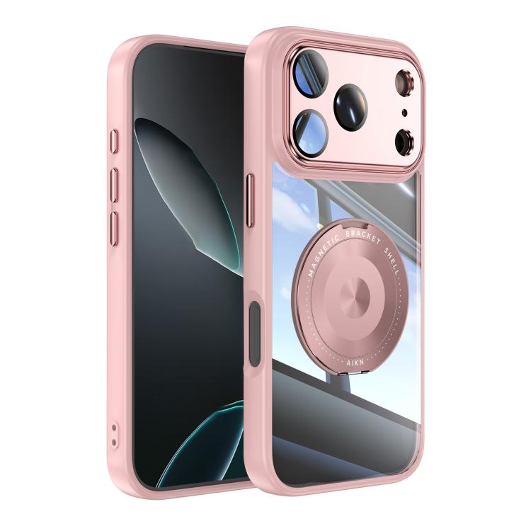 360 Holder Magsafe Acrylic Hybrid TPU Phone Case, For iPhone 17 Pro Max, For iPhone 17 Pro, For iPhone 17, For iPhone Air
