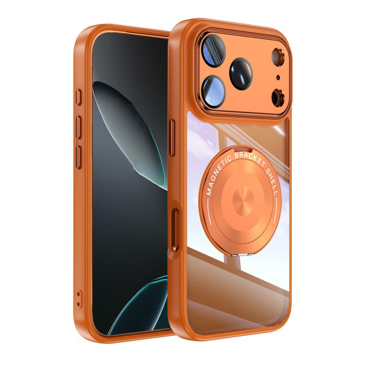 360 Holder Magsafe Acrylic Hybrid TPU Phone Case, For iPhone 17 Pro Max, For iPhone 17 Pro, For iPhone 17, For iPhone Air
